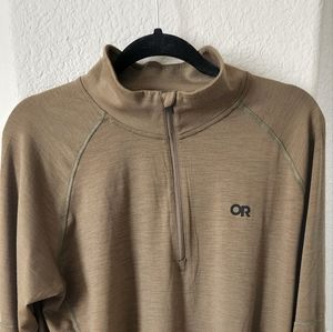 Outdoor Research Men's Alpine Onset Merino Quarter Zip